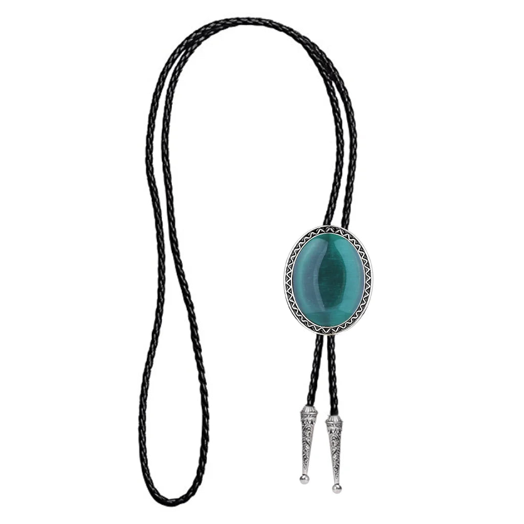 Natural Stone Bolo Tie