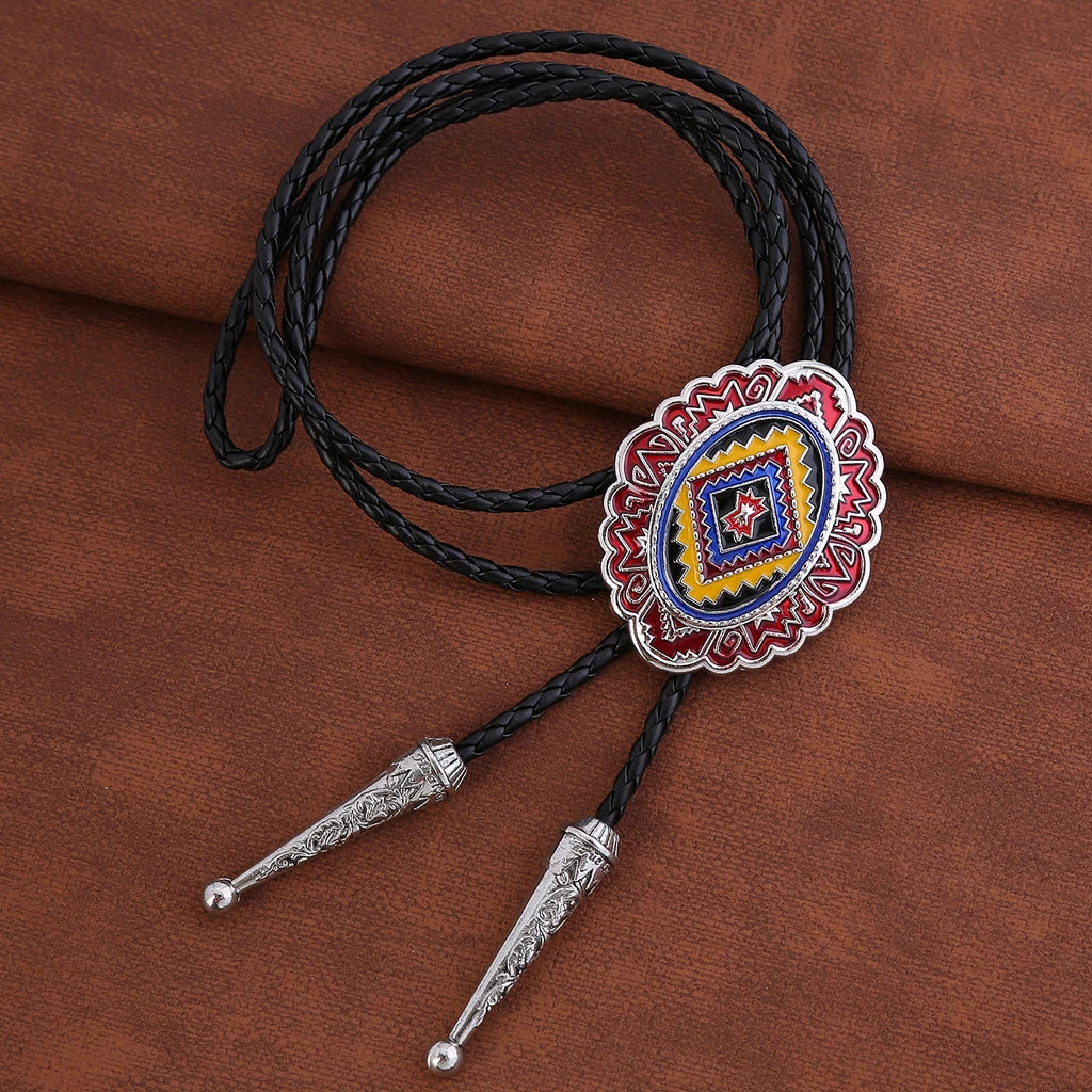 Natural Stone Bolo Tie