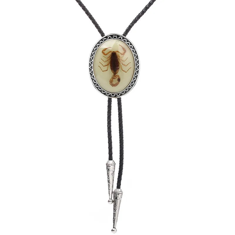 Natural Stone Bolo Tie