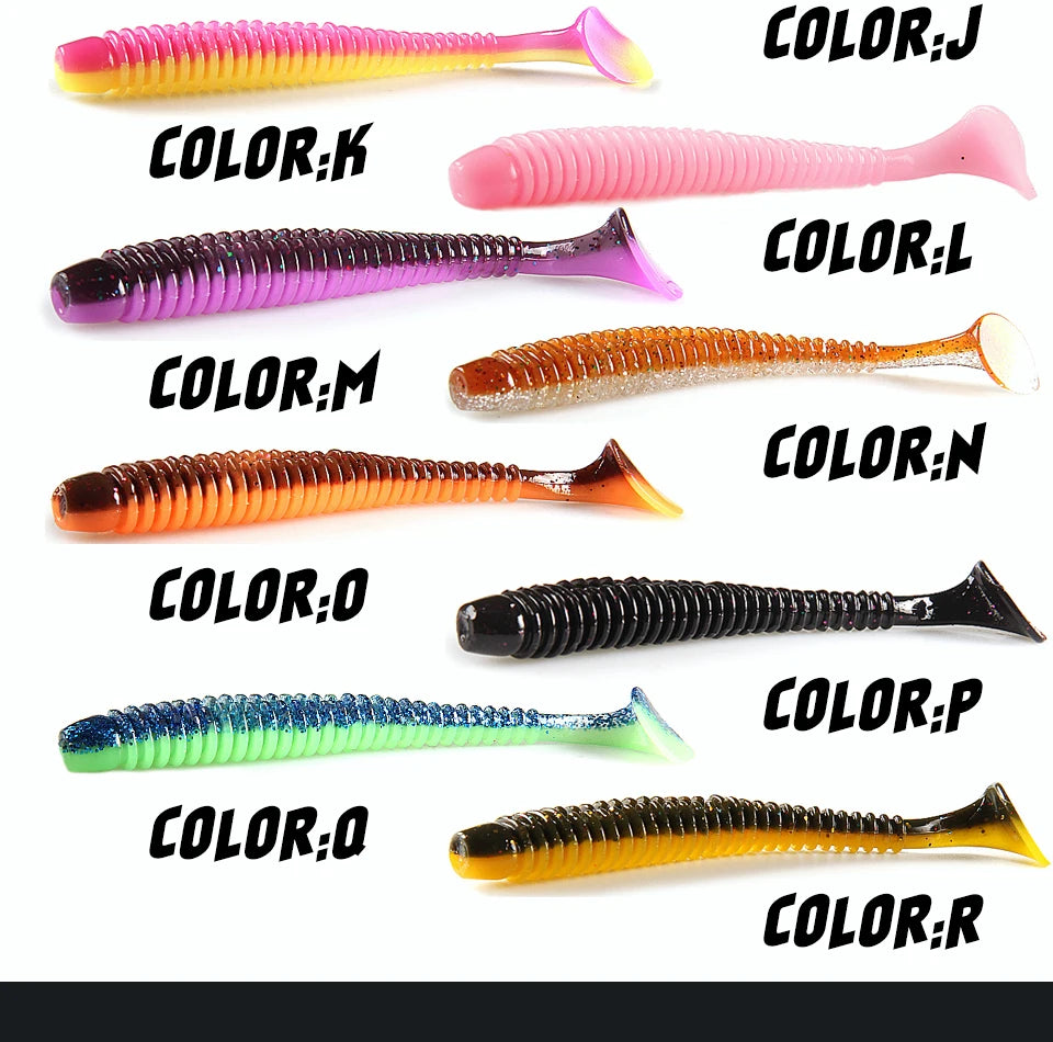 SuperContinent Shad Fishing Lure - 20 pcs/10 pcs/6 pcs