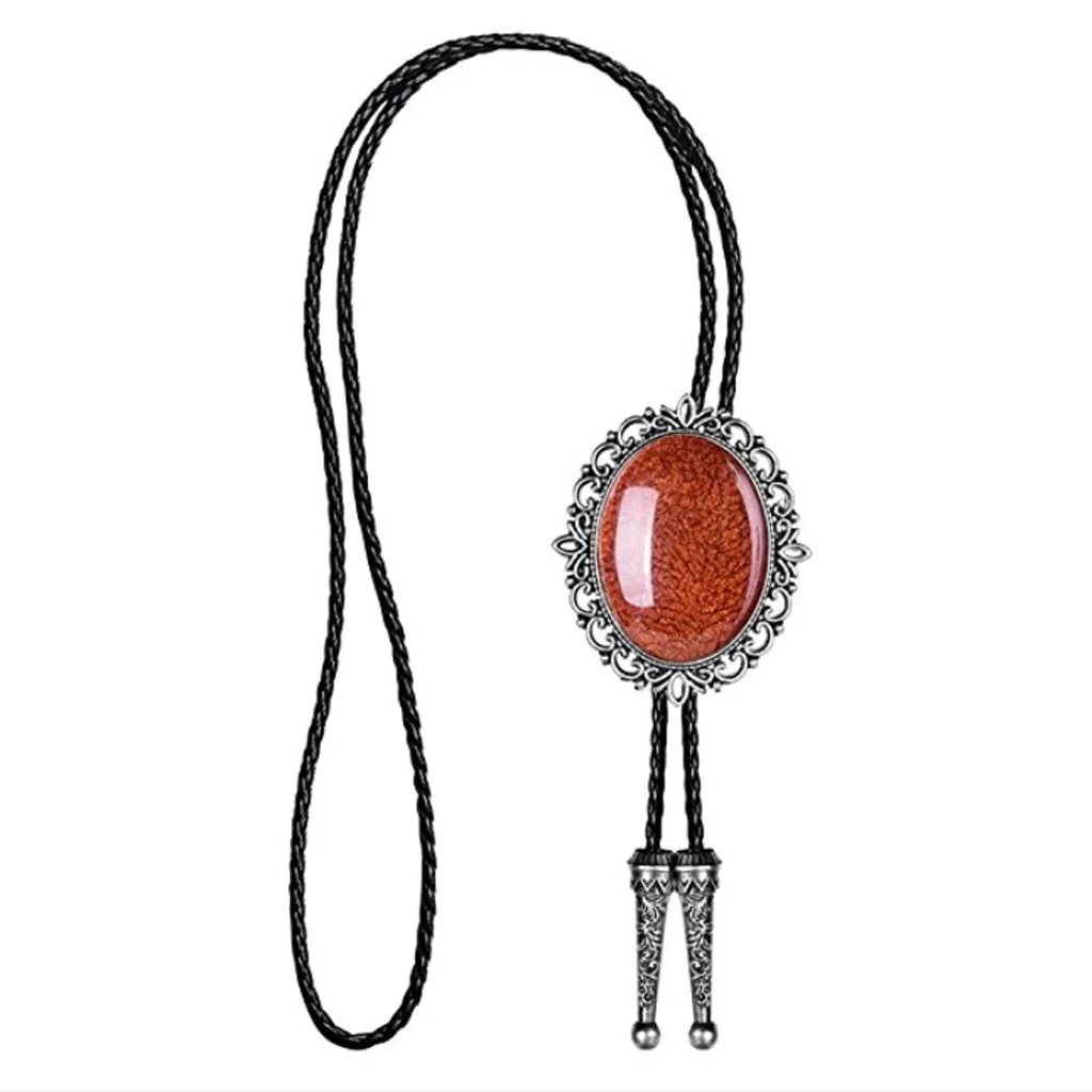 Natural Stone Bolo Tie