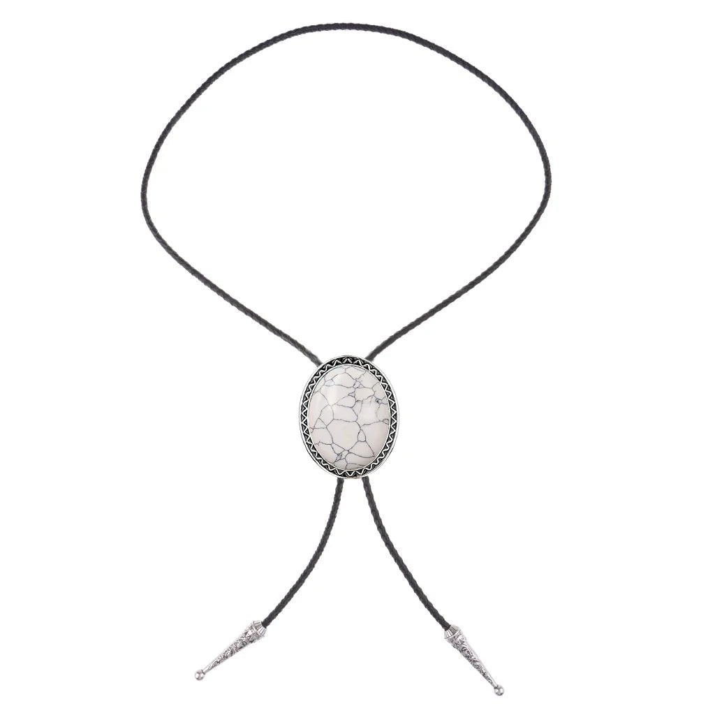 Natural Stone Bolo Tie