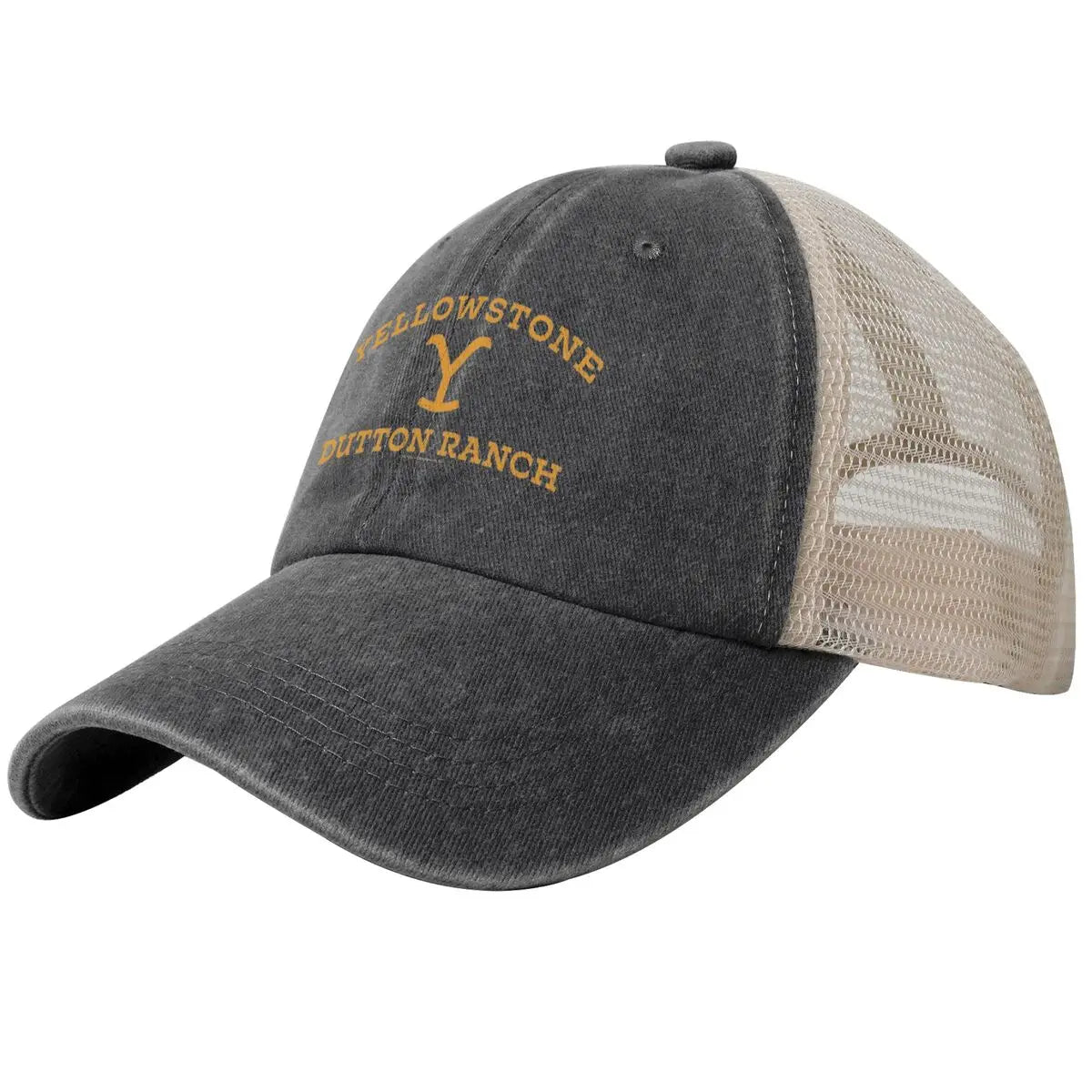 Yellowstone Dutton Ranch Denim and Mesh Baseball Cap