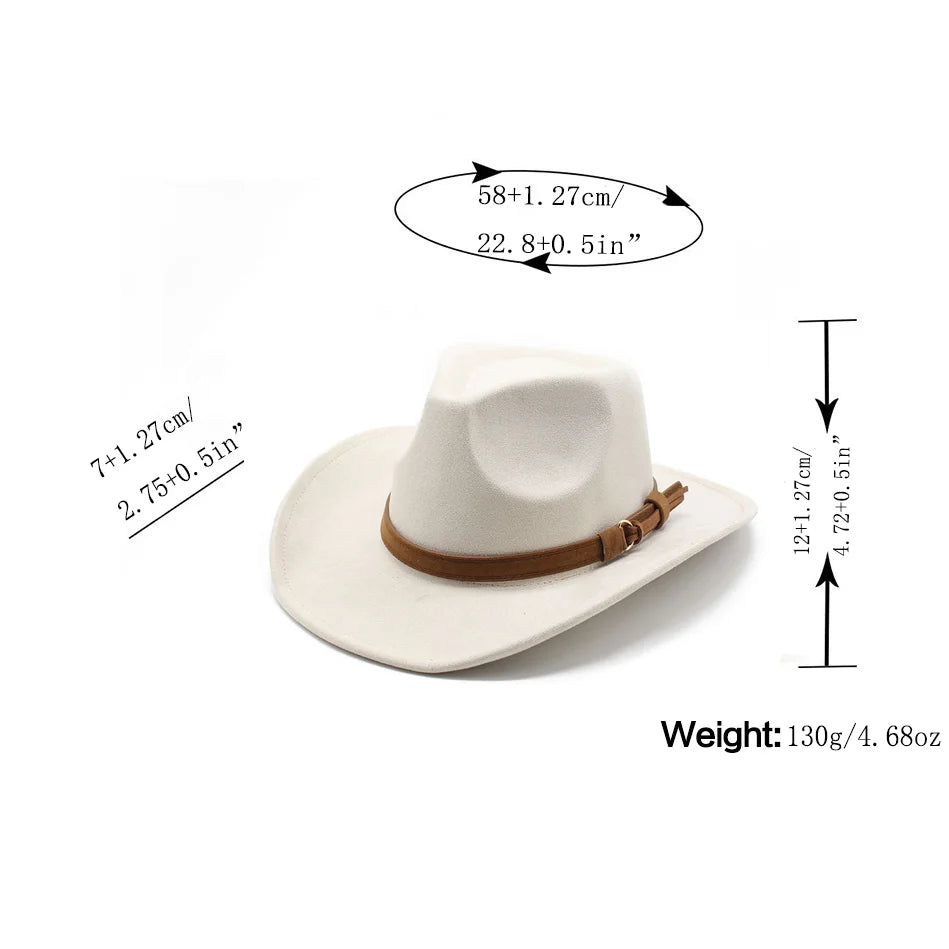 Suede Cowboy Hat