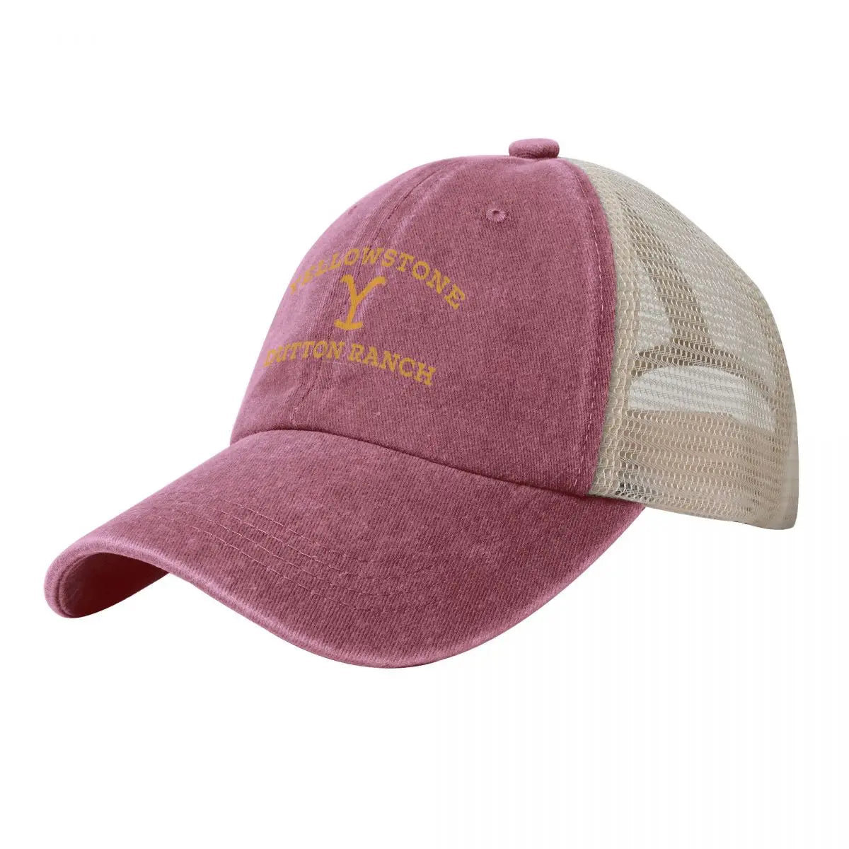 Yellowstone Dutton Ranch Denim and Mesh Baseball Cap