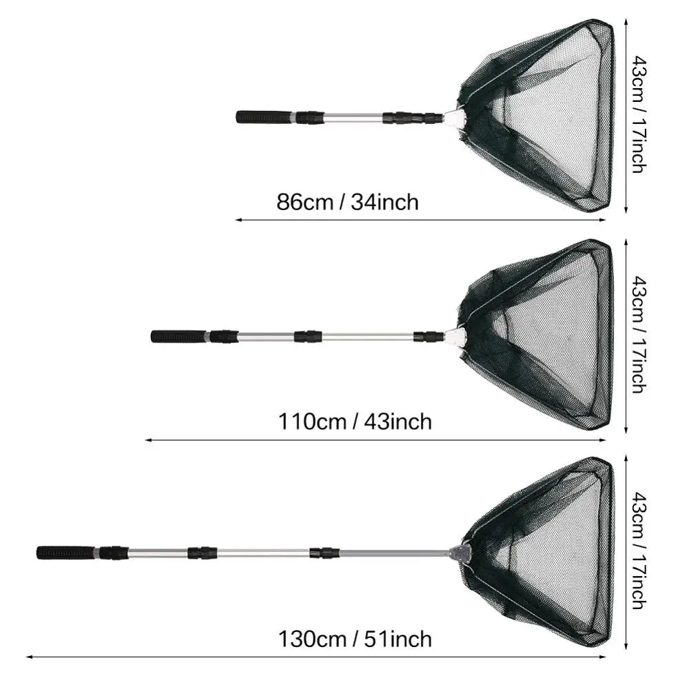 Telescoping Aluminum Alloy Fishing Net