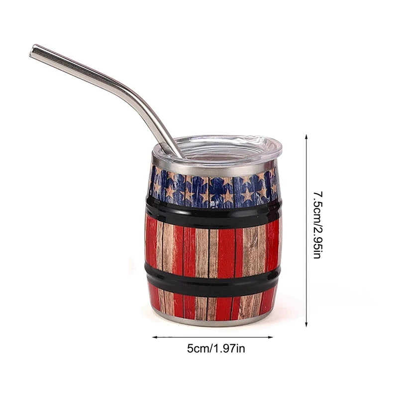 Whiskey Barrel Shot Glasses