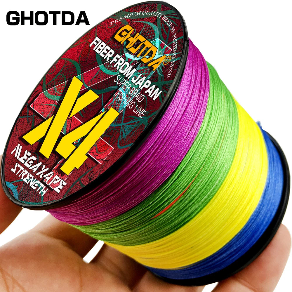 PE Braided Fishing Line -  10 lb to 80 lb