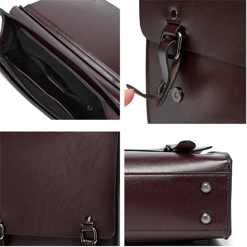 Genuine Leather Backpack/Shoulder Bag