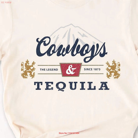 Women's Cowboys and Tequila T Shirt