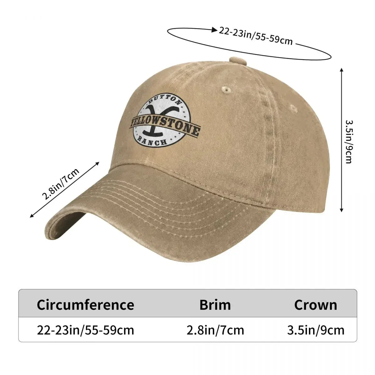 Yellowstone Denim Baseball Cap