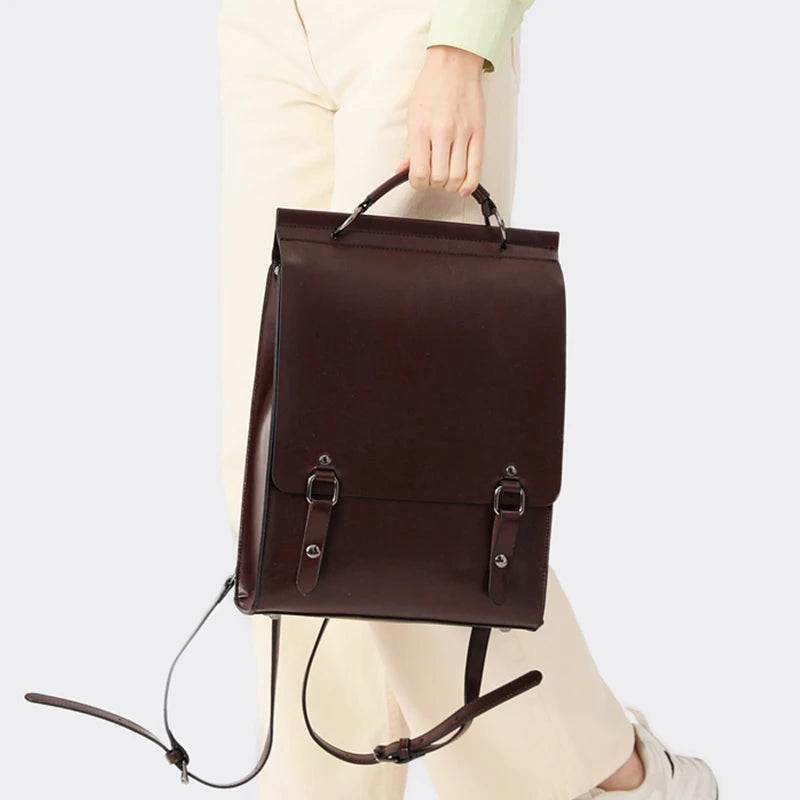 Genuine Leather Backpack/Shoulder Bag