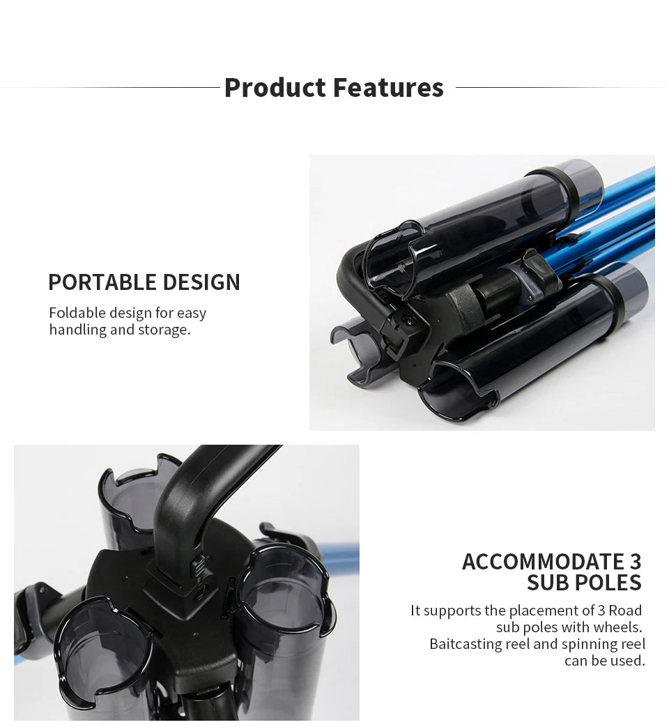 Portable Fishing Rod Tripod