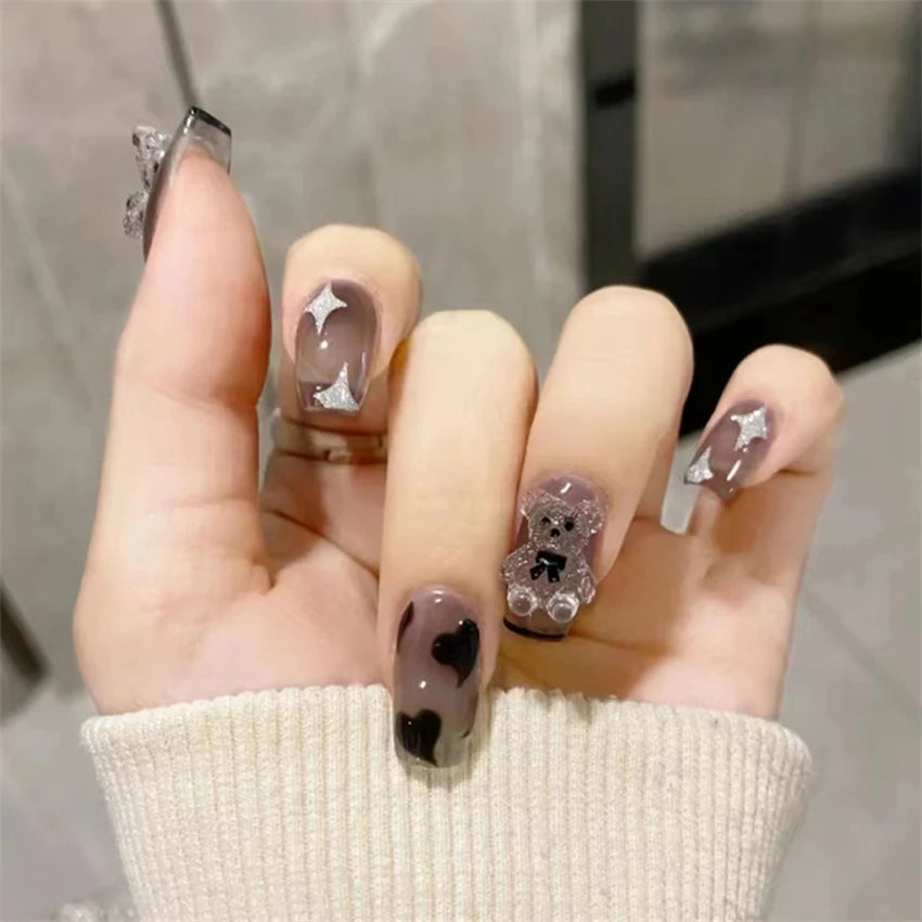 24Pcs/Set Fashion Press On Nails