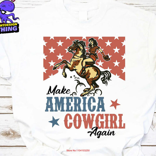 Women's "Make America Cowgirl Again" T Shirt