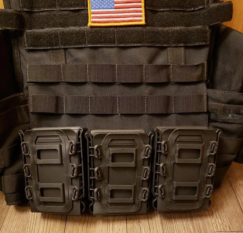 5.56 Molle Magazine Pouch for AK 74/47 AR M4 5.56/7.62