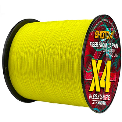 PE Braided Fishing Line -  10 lb to 80 lb