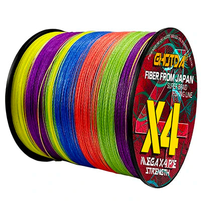 PE Braided Fishing Line -  10 lb to 80 lb