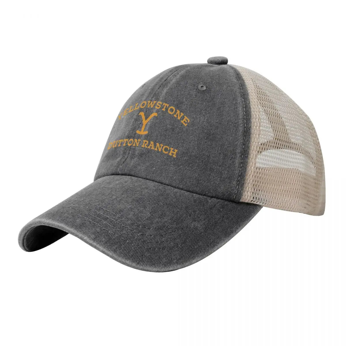 Yellowstone Dutton Ranch Denim and Mesh Baseball Cap