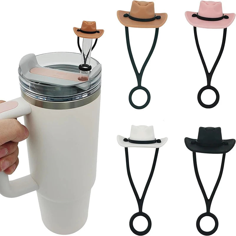 Silicone Cowboy Hat Straw Caps