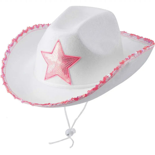 Adjustable Drawstring Cowboy Hat