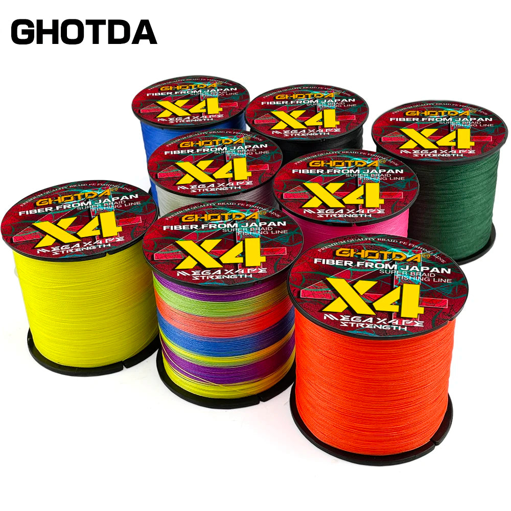 PE Braided Fishing Line -  10 lb to 80 lb