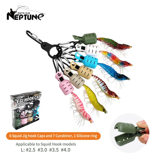 Squid Jig Bait Kit - 6 pcs