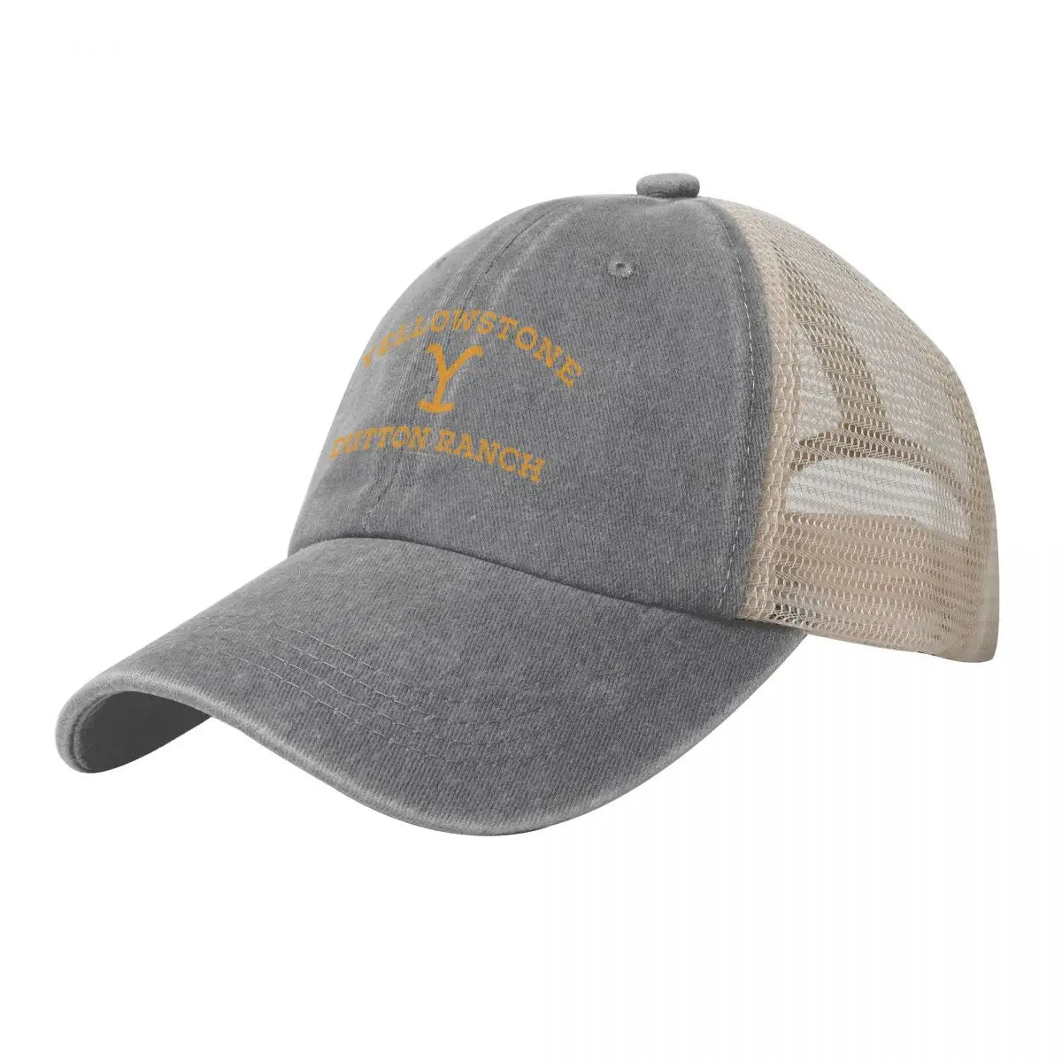 Yellowstone Dutton Ranch Denim and Mesh Baseball Cap