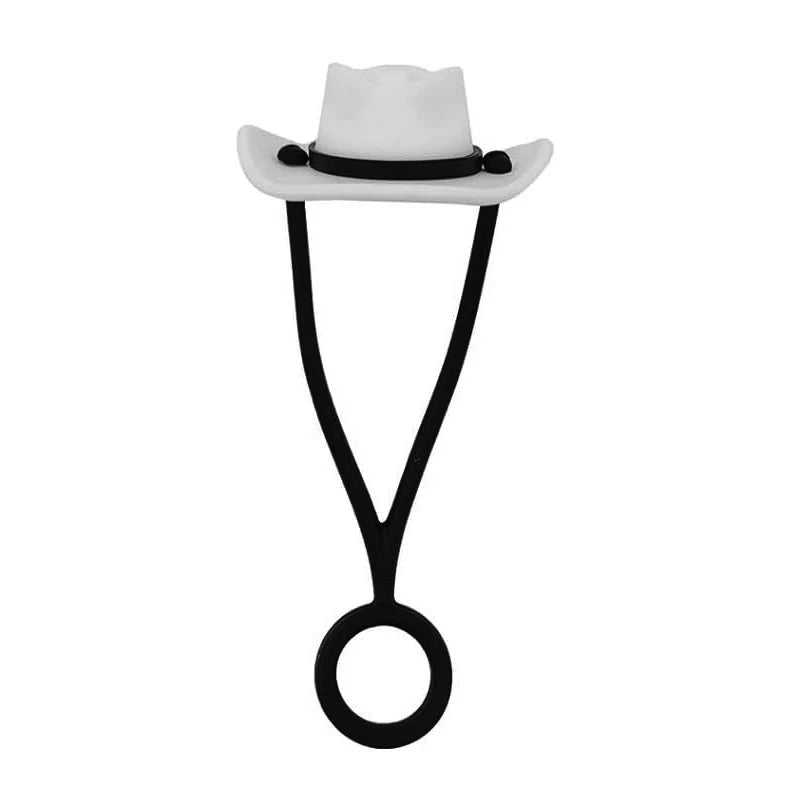 Silicone Cowboy Hat Straw Caps