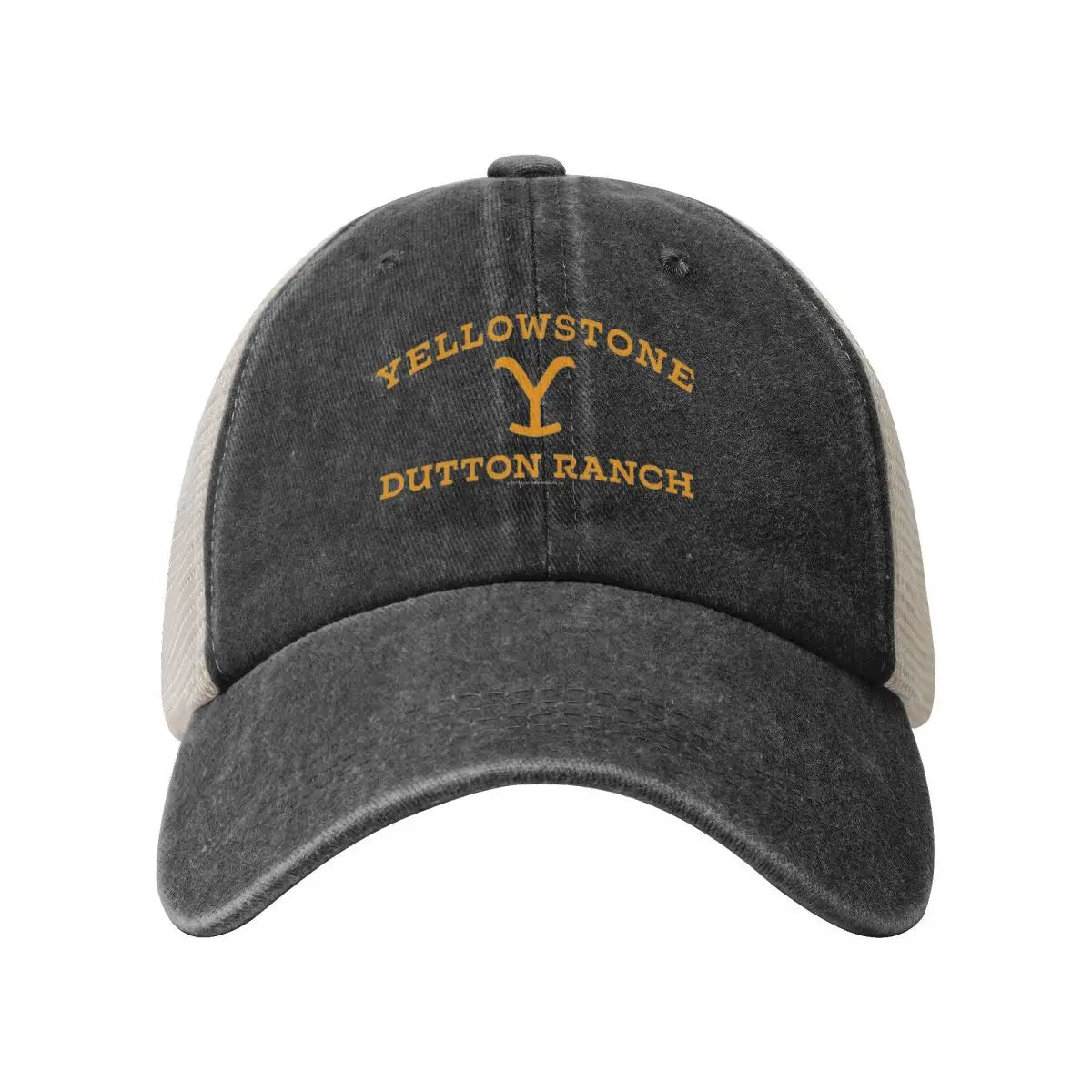 Yellowstone Dutton Ranch Denim and Mesh Baseball Cap