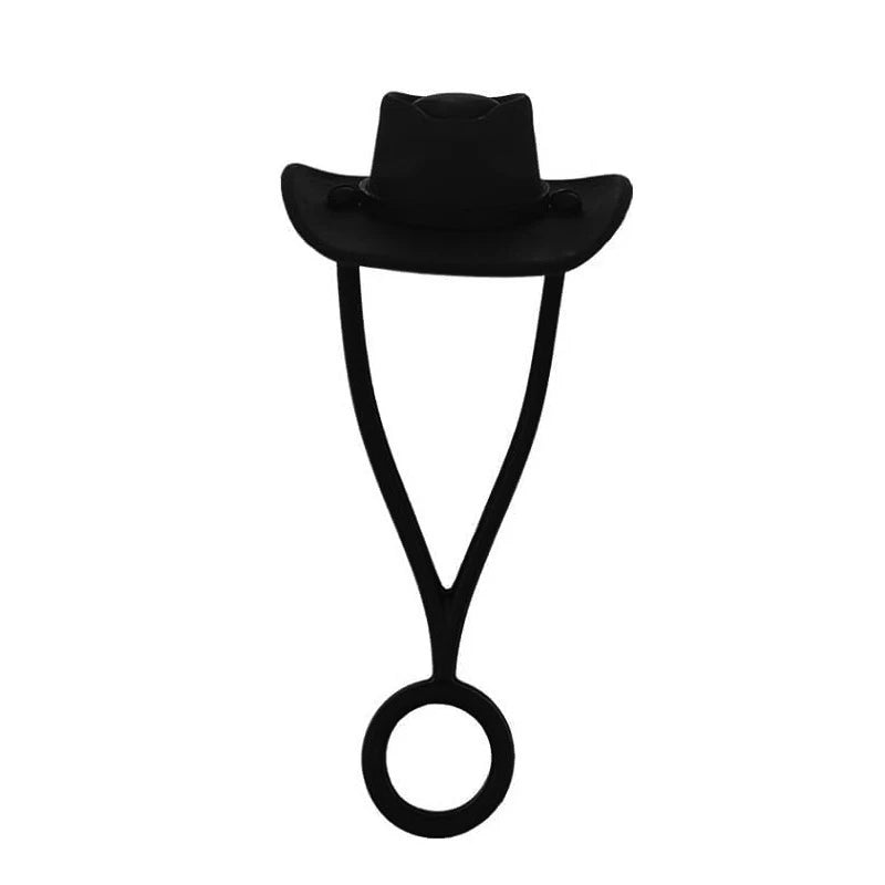 Silicone Cowboy Hat Straw Caps