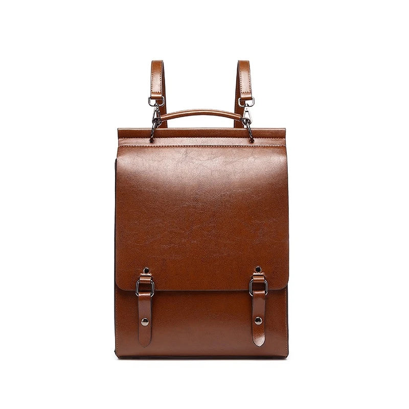 Genuine Leather Backpack/Shoulder Bag