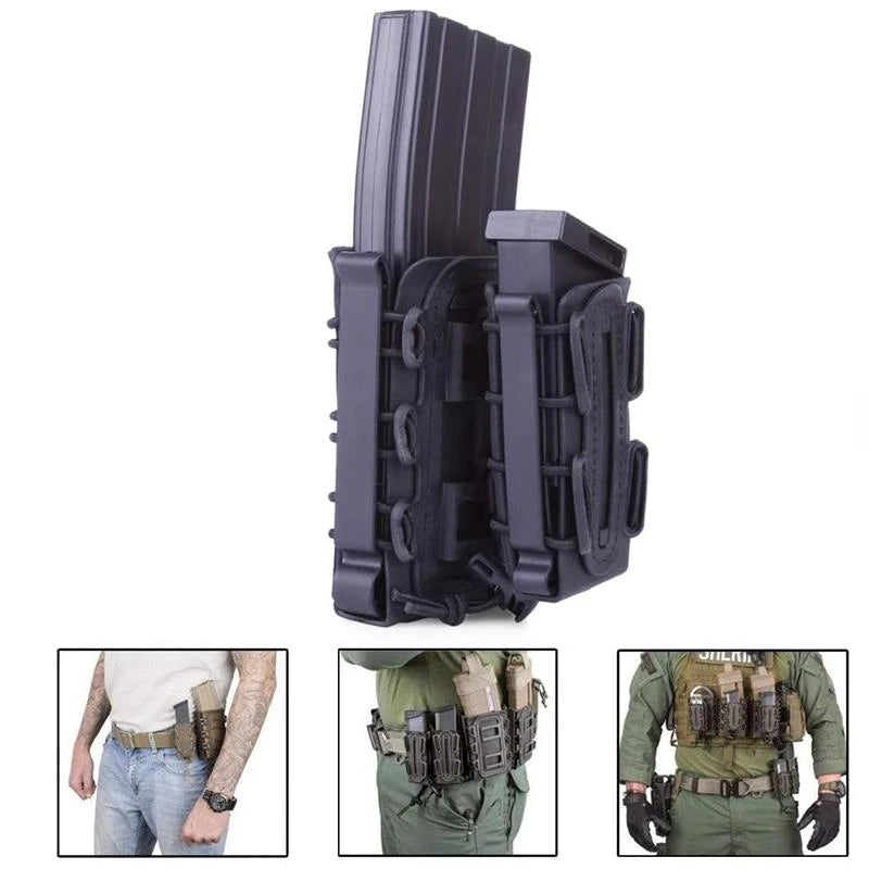 5.56 Molle Magazine Pouch for AK 74/47 AR M4 5.56/7.62